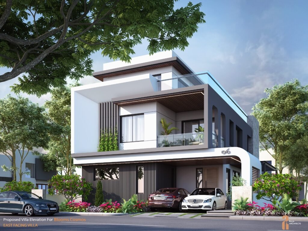 blooms-cosmos 4bhk villas near Gachibowli