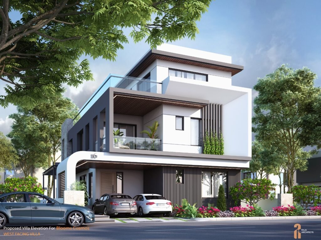 Elegant 4 BHK villas in Gachibowli